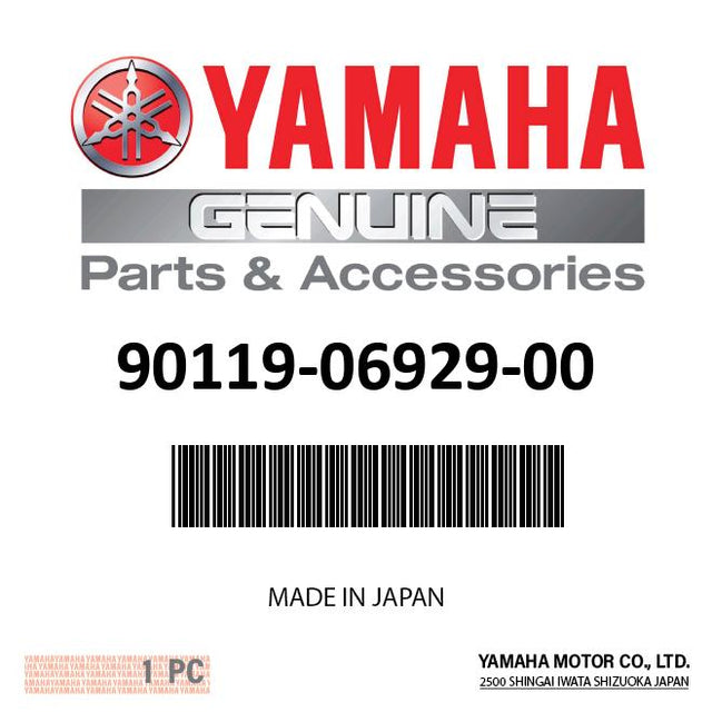 Yamaha - Bolt,with washer - 90119-06929-00