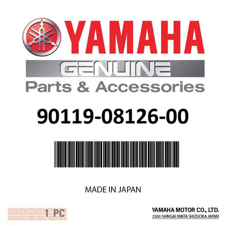 Yamaha - Bolt, with washer - 90119-08126-00
