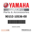 Yamaha - Screw, countersunk - 90152-10S36-00