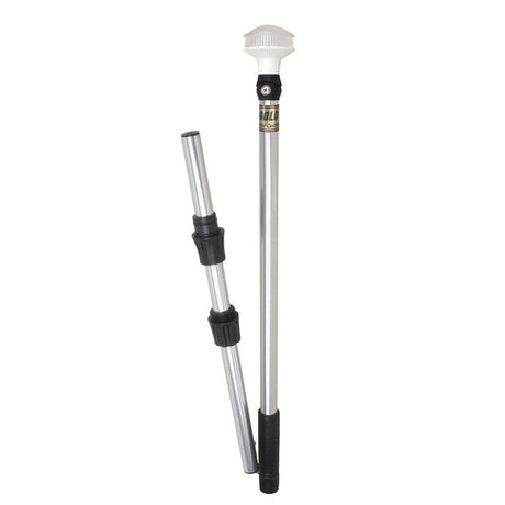 Perko Omega Series LED Universal Pole Light w/Fold In Half Pole - 1348DP8CHR