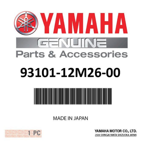 Yamaha - Oil seal,s-type - 93101-12M26-00