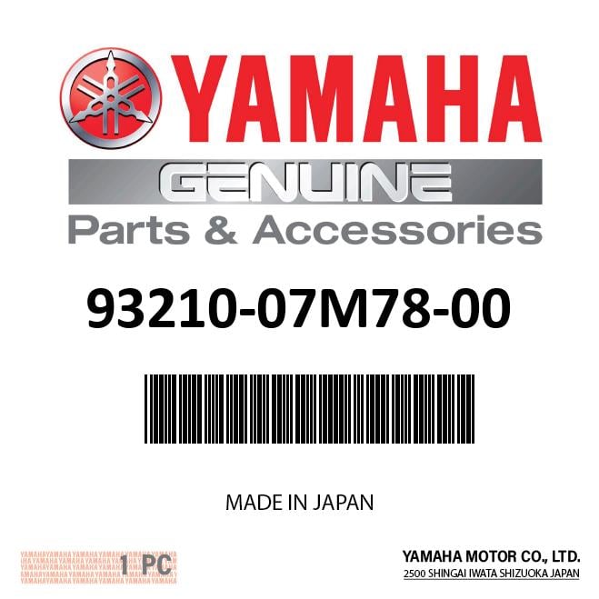 Yamaha - O-ring - 93210-07M78-00