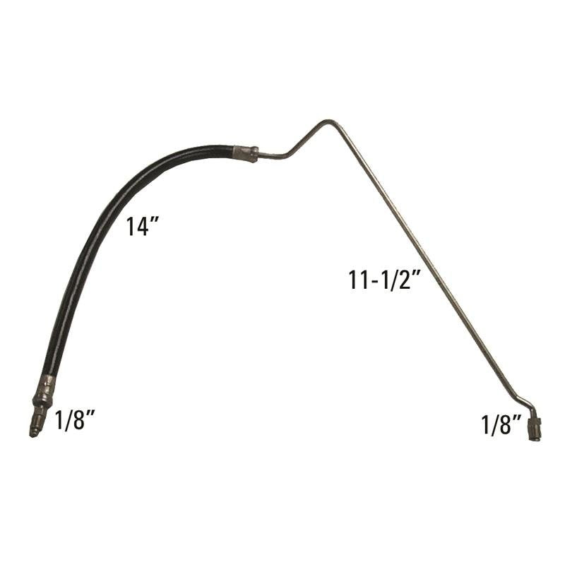 Sierra - TRIM HOSE STARBOARD 55-1804 - 2114