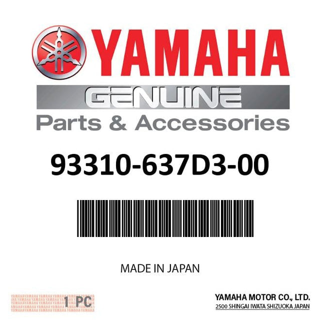 Yamaha - Bearing - 93310-637D3-00