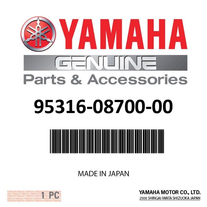 Yamaha - NUT,HEX SMALL - 95316-08700-00