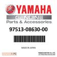 Yamaha - Bolt, w/washer - 97513-08630-00