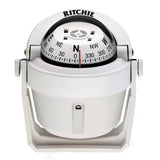 Ritchie - Explorer Compass - Bracket Mount - White - B-51W