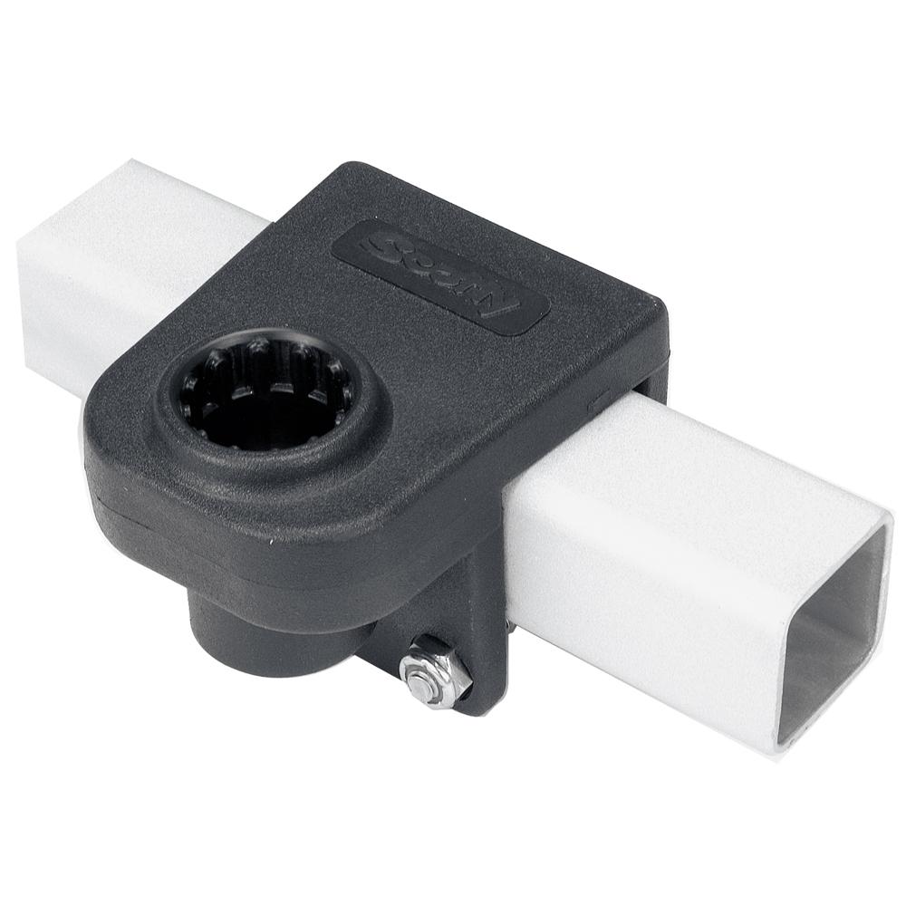 Scotty 1 1/4" Square Rail Mount - 243-BK