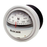 Ritchie - V-57W.2 Explorer Compass - Dash Mount - White - V-57W.2