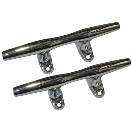 Perko - Chrome Plated Open Base Cleat - Pair - 4" - 1188DP4CHR