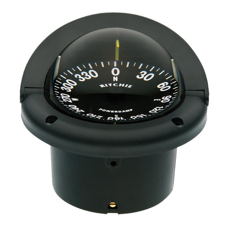 Ritchie - Helmsman Compass - Flush Mount - Black - HF-742