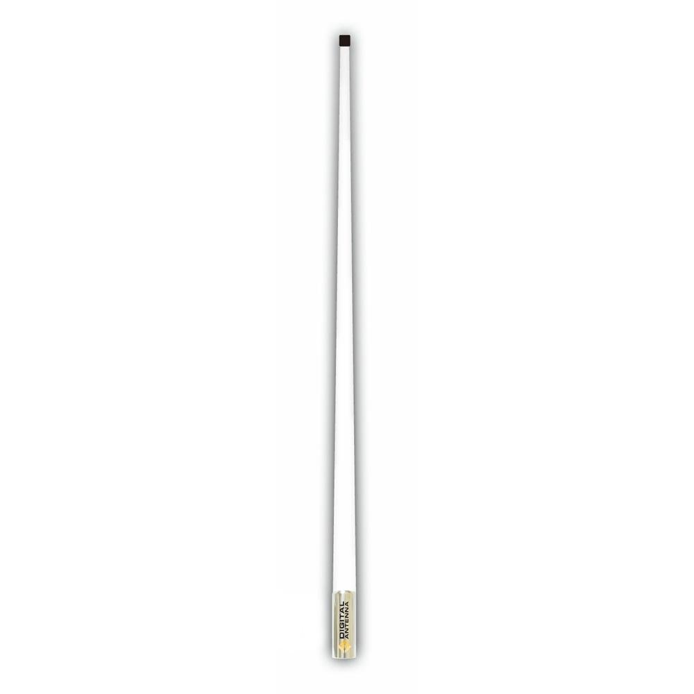 Digital Antenna - 4' VHF Antenna with 15' Cable - White - 528-VW