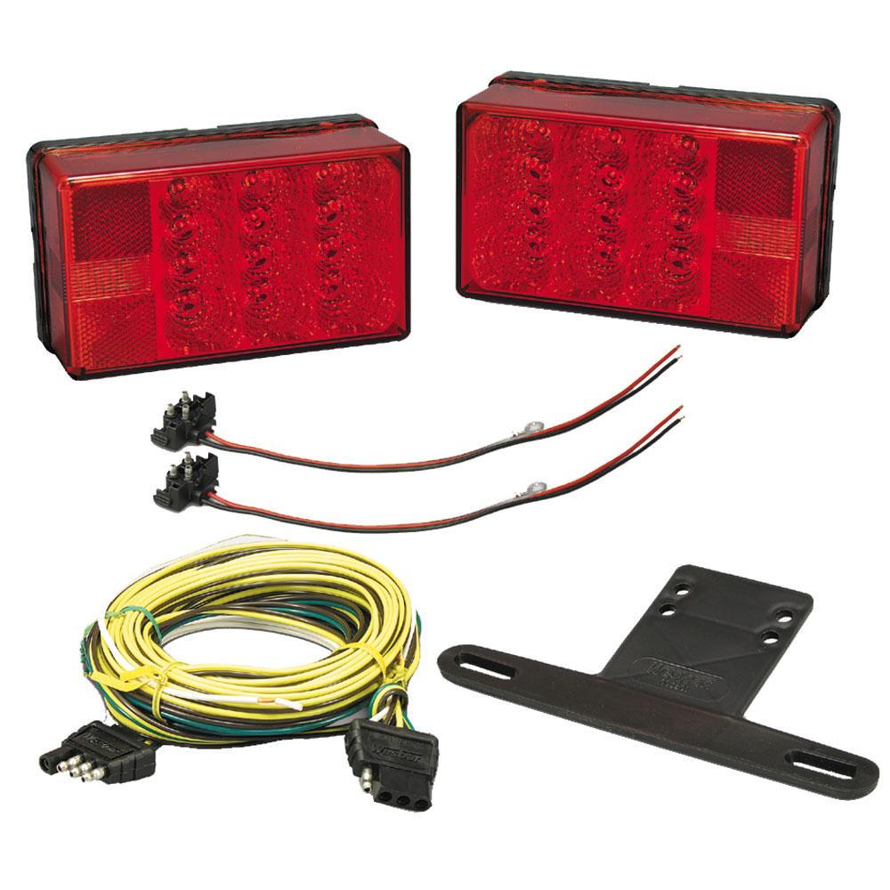 Wesbar 4" x 6" LED Trailer Light Kit - 407560