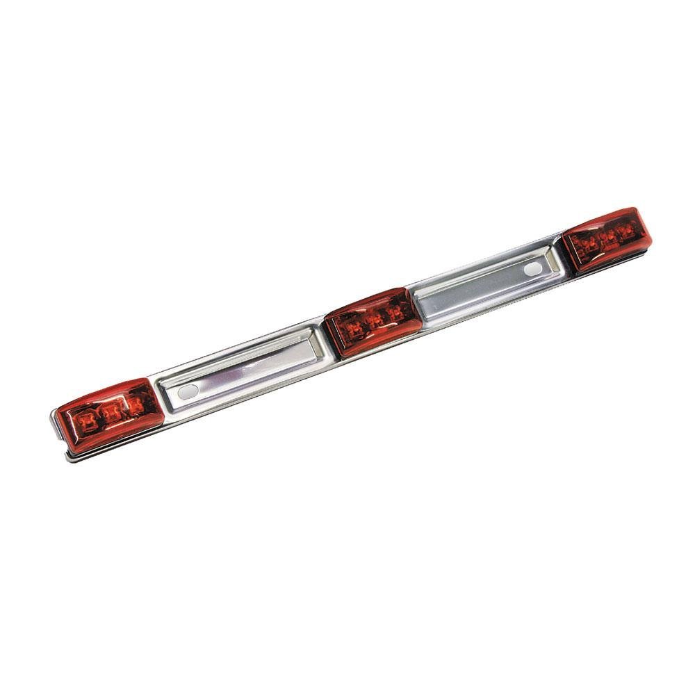 Wesbar Waterproof LED ID Light Bar - Red - 401567