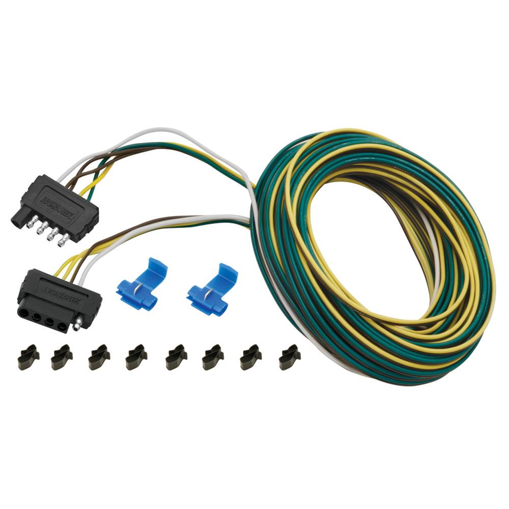 Wesbar 25 ft. 5-Wire Wishbone Flat Wiring Harness Kit - 707105