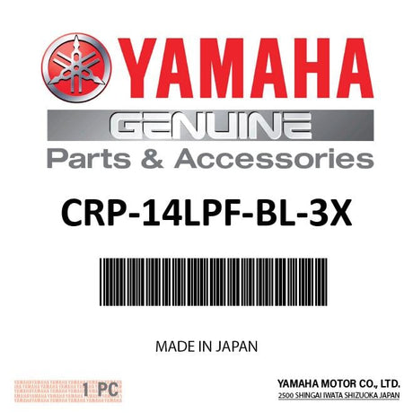 Yamaha Long Sleeve Pro Fishing T Shirt - CRP-14LPF-BL-3X
