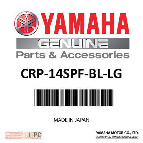 Yamaha Pro Fishing T-Shirt Short Sleeve - CRP-14SPF-BL-LG