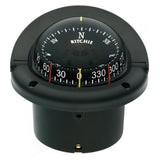 Ritchie - Helmsman Combidial Compass - Flush Mount - Black - HF-743