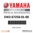 Yamaha - WASHER - EW2-67258-01-00
