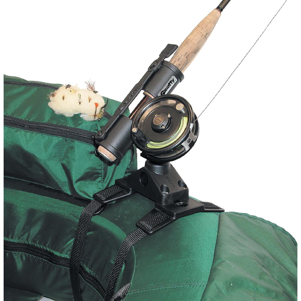 Scotty 267 Fly Rod Holder w/266 Float Tube Mount - 267