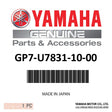 Yamaha - CAP, FUEL FILLER (BLACK) - GP7-U7831-10-00