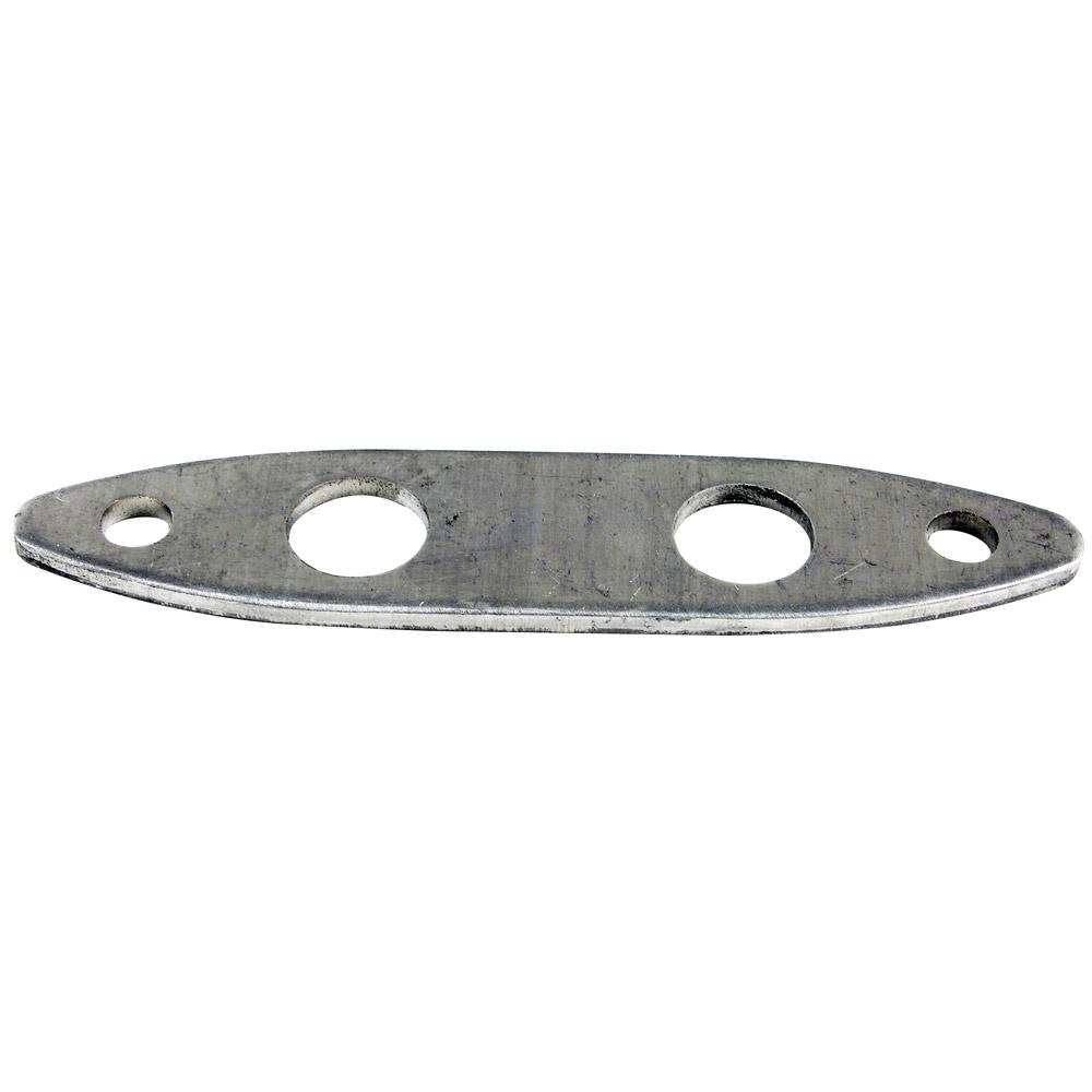 Whitecap - Aluminum Backing Plate for E-Z Push Up Cleat - 6" - 6809BP