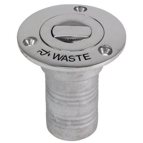 Whitecap Bluewater Push Up Deck Fill - 1-1/2" Hose - Waste - 6996CBLUE