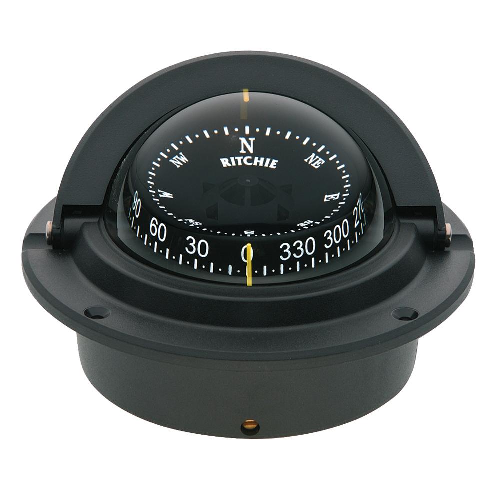 Ritchie - F-83 Voyager Compass - Flush Mount - Black - F-83