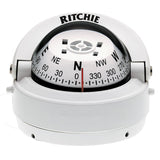 Ritchie - Explorer Compass - Surface Mount - White - S-53W