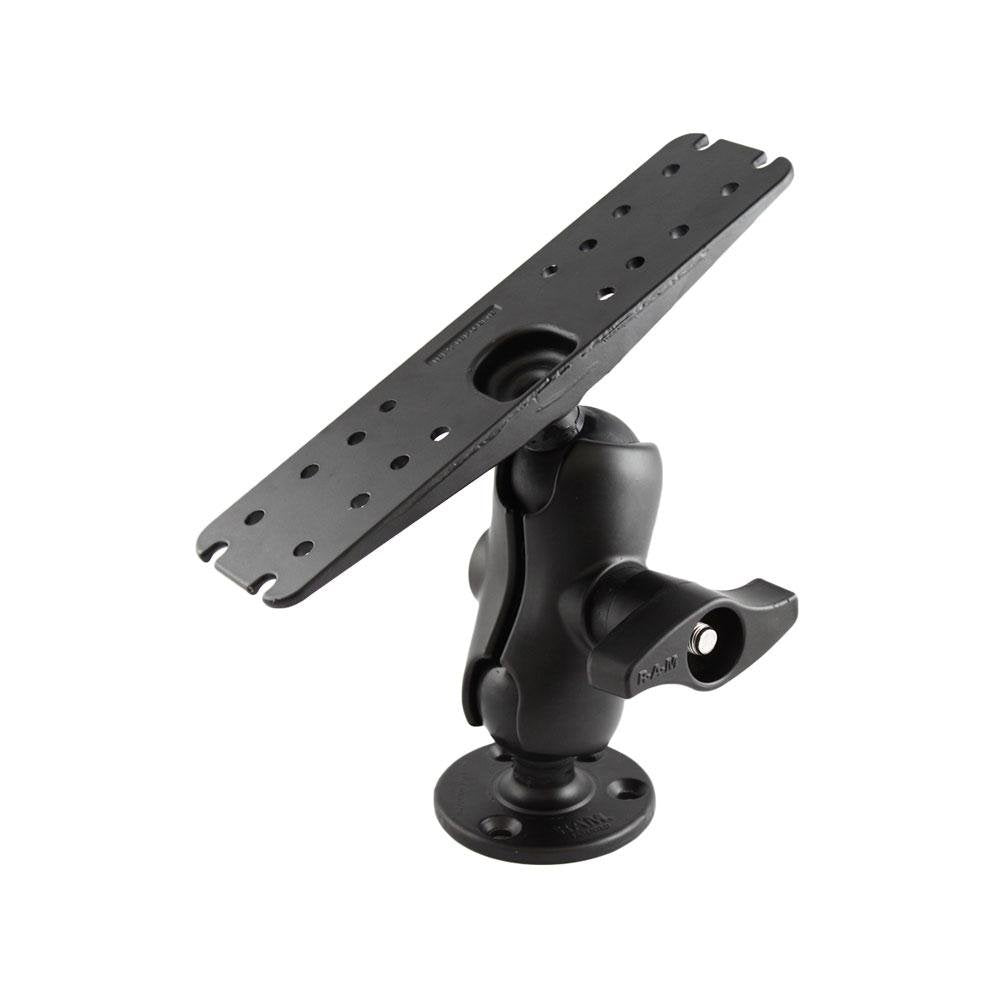 RAM Mount - Marine Electronics Mount - Gimbal Bracket Under 15lbs. - RAM-D-111U-C