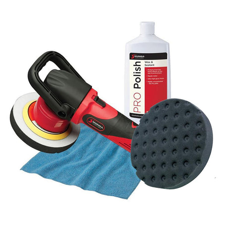 Shurhold - Dual Action Polisher Start Kit w/Pro Polish, Pad & MicroFiber Towel - 3101
