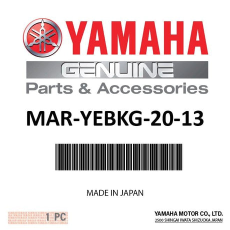 Yamaha - Dlx registration kit, yel/blk - MAR-YEBKG-20-13