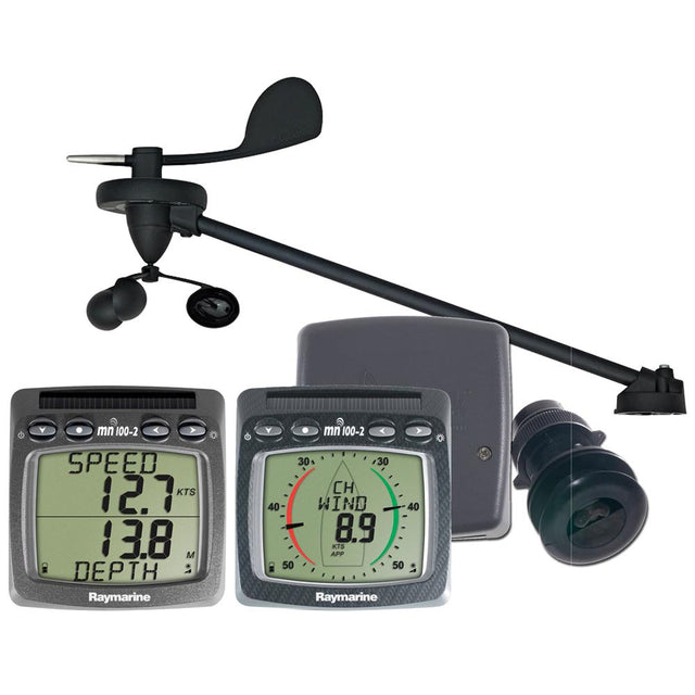 Raymarine Wireless Wind, Speed & Depth System w/Triducer - T108-916