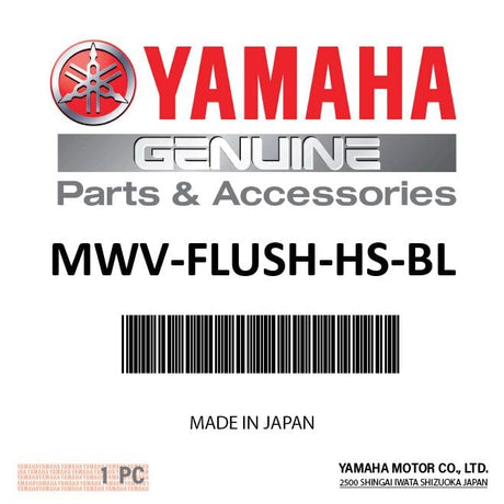 Yamaha - Replacement flush hose - blue - MWV-FLUSH-HS-BL