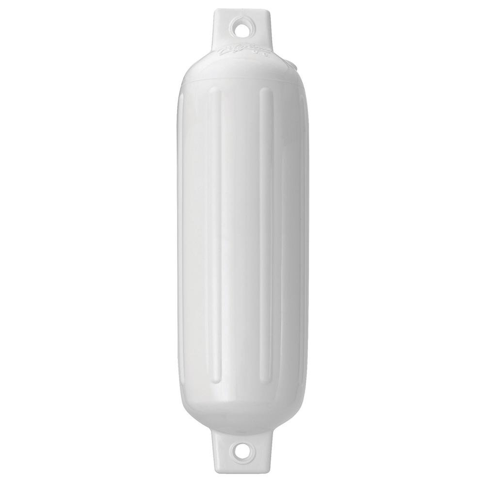 Polyform G-1 Twin Eye Fender 3.5" x 12.8" - White - G-1-WHITE