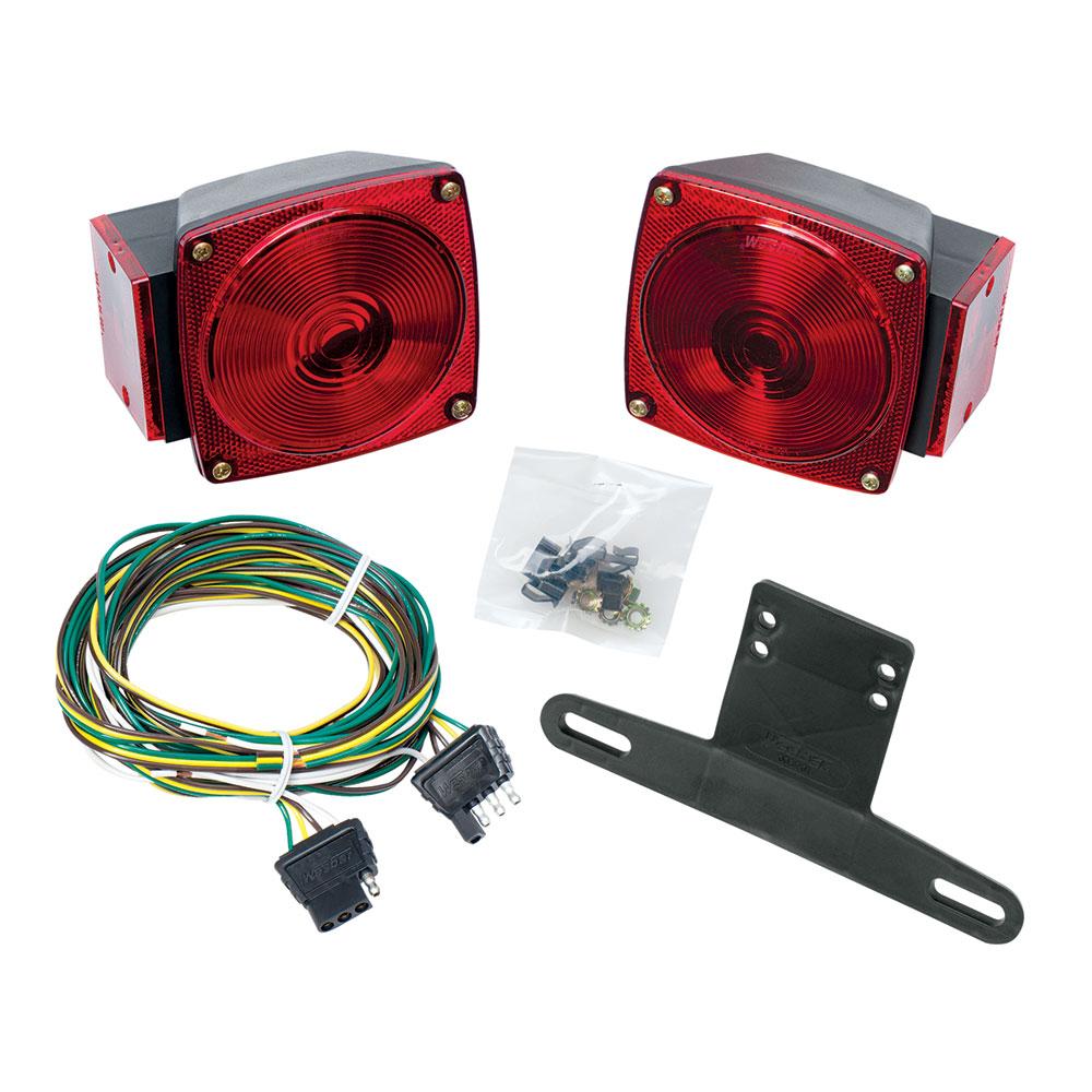 Wesbar Trailer Light Kit - Submersible Under 80" - 2527511