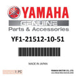 Yamaha - PISTON RING ASSY - YF1-21512-10-51