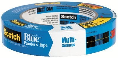 3M - ScotchBlue Painter's Tape - 1 inch x 60 yard - 03681