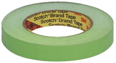 3M - Scotch Printable Flatback Paper Tape #256 - Light Green - 1 inch x 60 yard - 04968