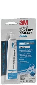 3M - Marine Adhesive Sealant 5200 - White - 1 oz - 05206