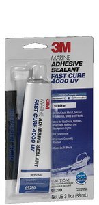 3M - Marine Adhesive Sealant 4000 UV - White - 3 oz - 05280