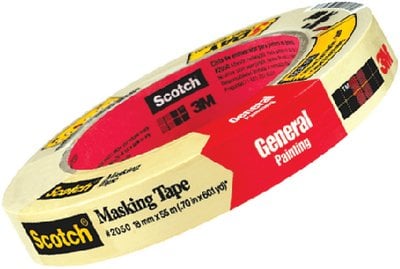 3M - Scotch Masking Tape - 1.5 inch x 60 yard - 05619