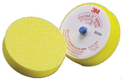 3M - Finesse-it Roloc Finishing Disc Pad - 3 inch - Firm - 14736