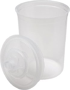 3M - PPS Lid & Liner Kits - Large 28 oz - 200 Micron Filter - 25 Lids & Liners per Kit - 16024