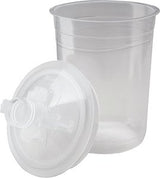 3M - PPS Lid & Liner Kit - Mini 6 oz - 200 Micron Full Diameter Filter - 50 Lids & Liners per Kit - 16114