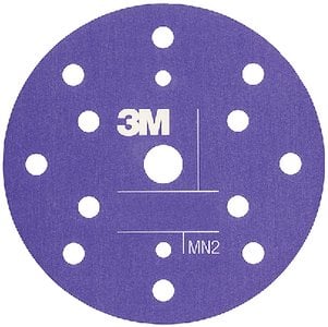 6" FLEXIBLE ABRASIVE HOOKIT DUST FREE DISC (3M MARINE) - 34406