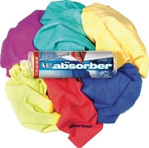 The Absorber Mini - Synthetic Drying Chamois - 13" x 17" - 12951