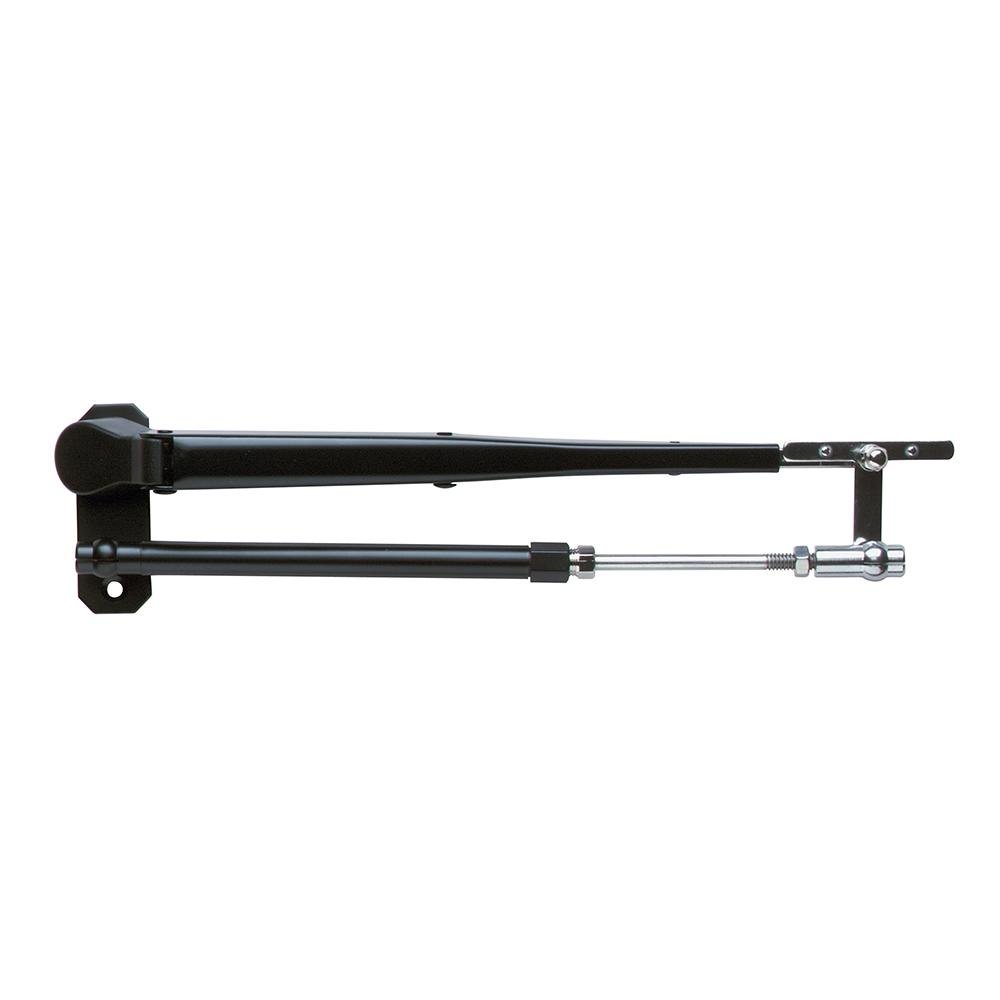 Marinco - Deluxe Adjustable Stainless Steel Pantographic Arm Dry, Black For Use With 2.5, 1.5 and MRV Motors - 33032A