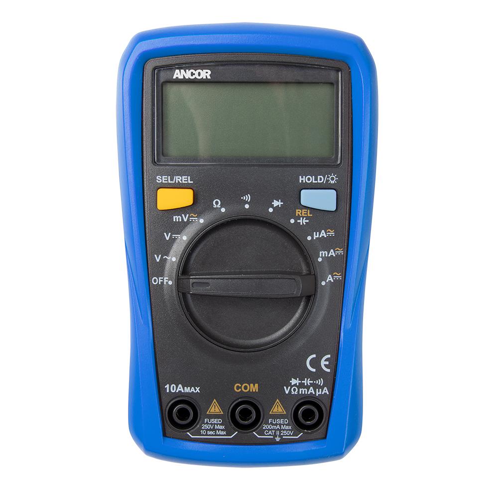 Ancor 8 Function Digital Multimeter - 703072