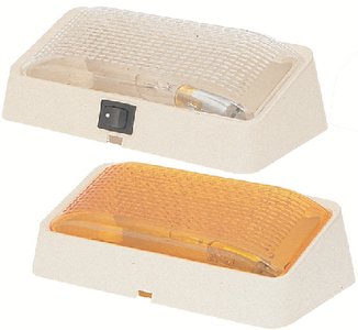 Anderson Marine - PORCH LT WHT CLR&AMB W/OSWITCH,DELUXE PORCH AND UTILITY LIGHTS (PM) - V384